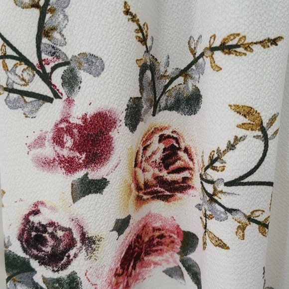 NEW XL Floral Off the Shoulder Maxi Dress - Picture 10 of 15